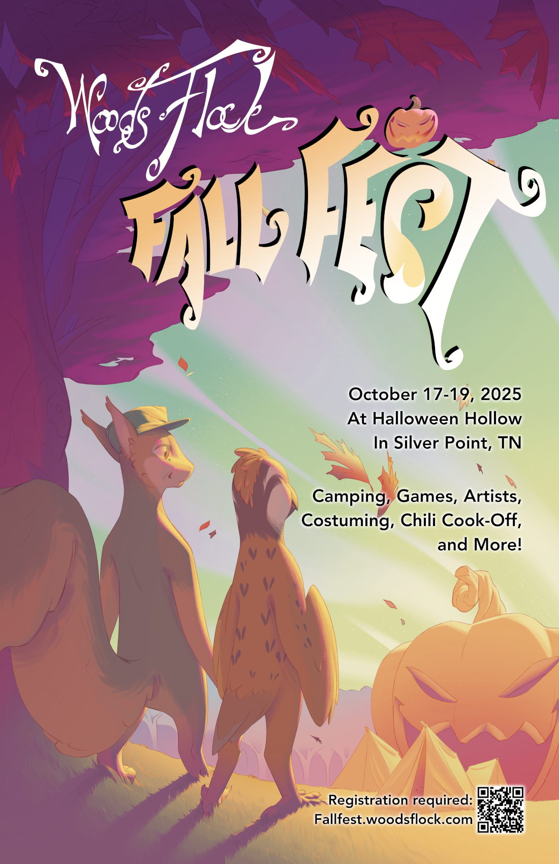 🍂Woods Flock & Friends Fall Fest 2025🐿
